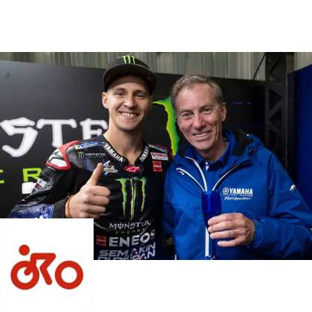 MotoGP, Fabio Quartararo e Lin Jarvis