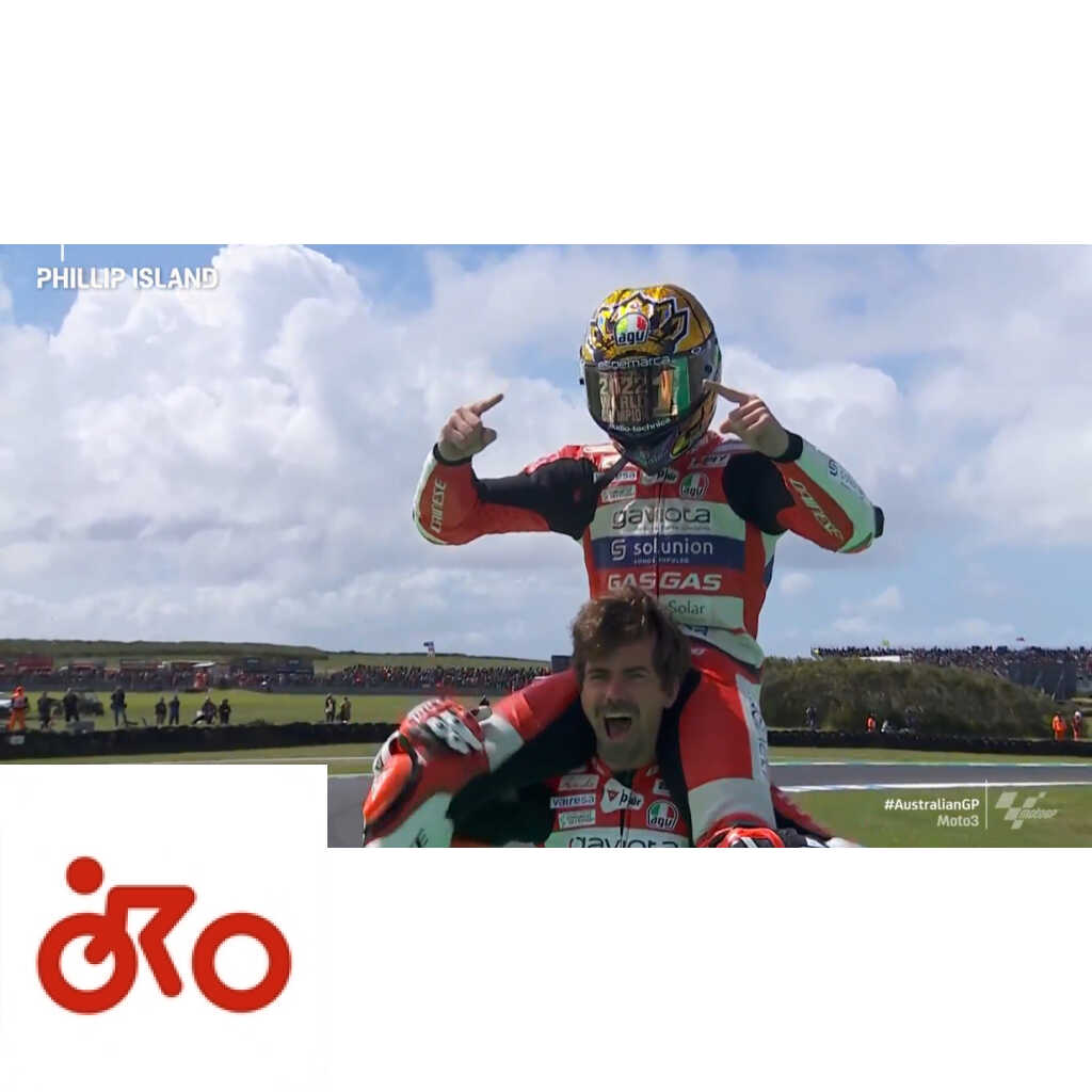 Chef-d’œuvre d’Izan Guevara, champion Moto3 avec victoire à Phillip Island ! izan guevara, moto3