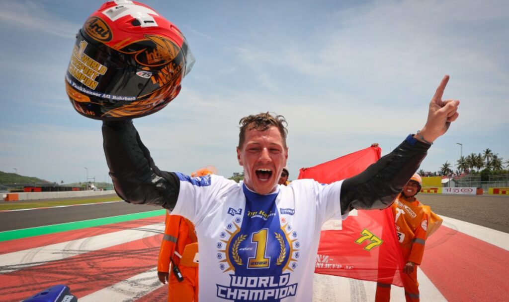 aegerter campione, supersport