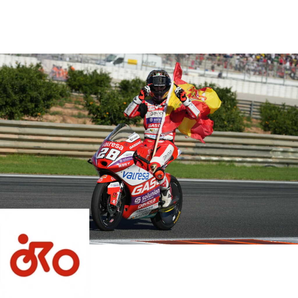 Finale d’Izan Guevara en tant que champion, adieu au Moto3 avec le poker espagnol izan guevara valencia gp, moto3