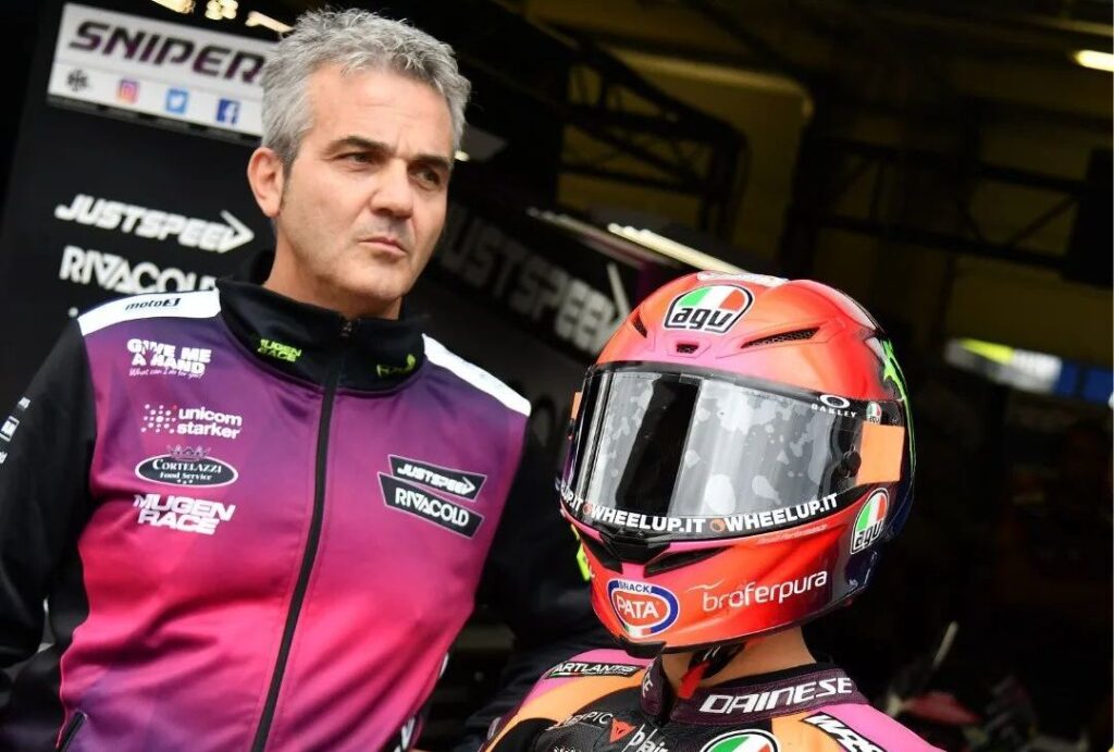 Mirko Cecchini betont: „Wir wissen, was Romano Fenati wert ist“ cecchini Snipers, Moto3