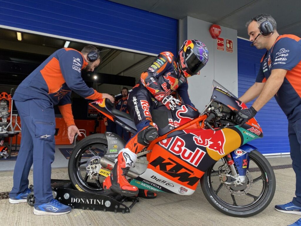 Moto2-Moto3: Von Acosta bis zum neuen Rueda schärft KTM Ajo seine Waffen für 2023 ktm ajo test jerez, moto2 moto3