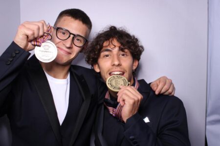 MotoGP, Enea Bastianini con Fabio Quartararo