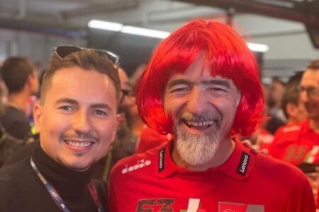 Jorge Lorenzo e Gigi Dall'Igna