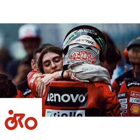 MotoGP, Pecco Bagnaia e Domizia Castagnini