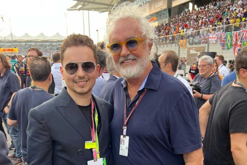Jorge Lorenzo e Flavio Briatore