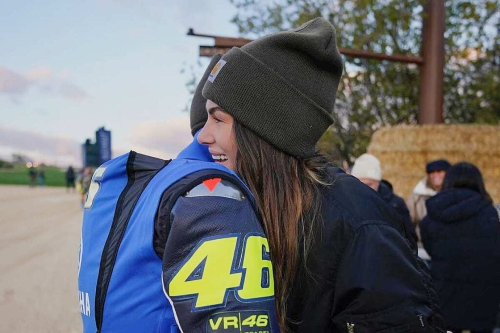 Valentino Rossi e Francesca Novello