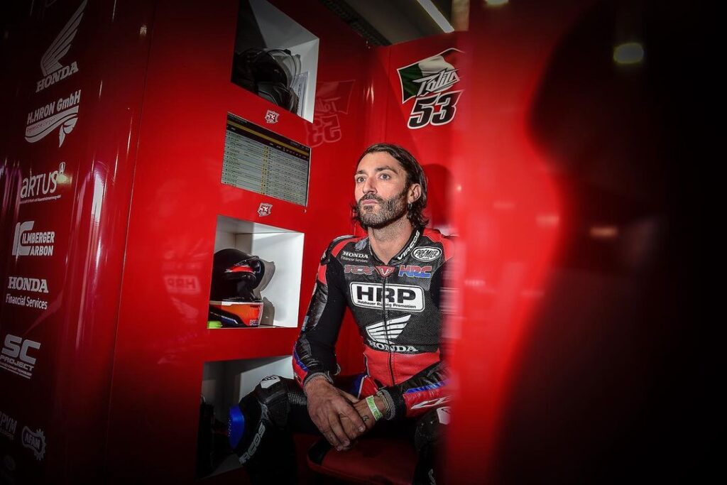 Superbike, Alex Polita “Saya, dari era lain: pengendara hari ini tidak berkorban” Alex Polita; Superbike