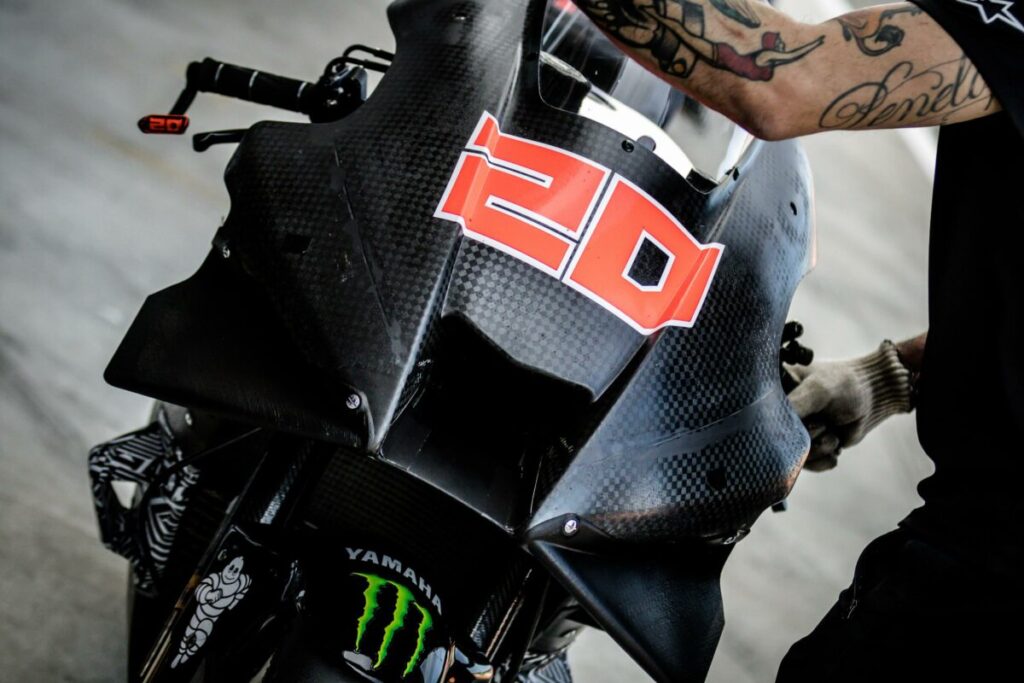 quartararo yamaha test, motogp