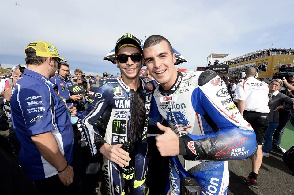 Luca Scassa „Von Basketball bis MotoGP, ich habe es inmitten des Unerwarteten genossen“ Luca Scassa, Valentino Rossi