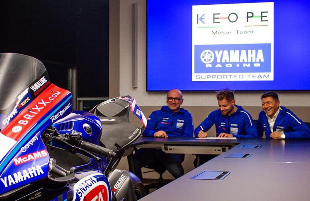 Alex Delbianco, Keope, Yamaha