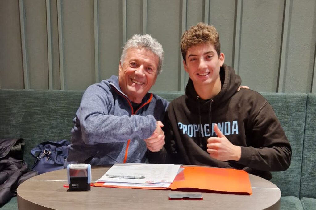 Luca Bernardi Enzo Chiapello Superbike