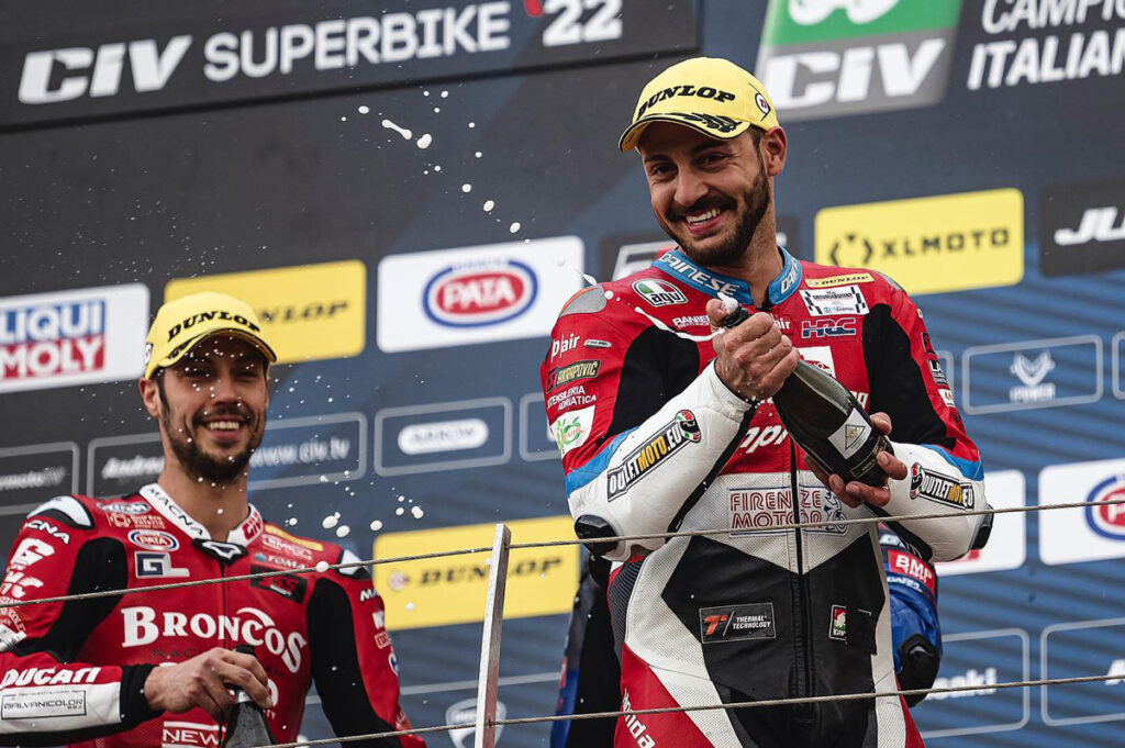 Luca Vitali “Le Civ Superbike est beau mais il devrait être mieux valorisé” Luca Vitali, Honda, Superbike