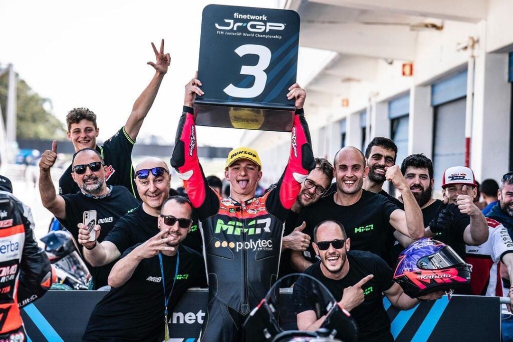 Massimiliano Morlacchi, tim Italia di CEV Moto2 atas restu Aprilia morlacchi mmr team, moto2