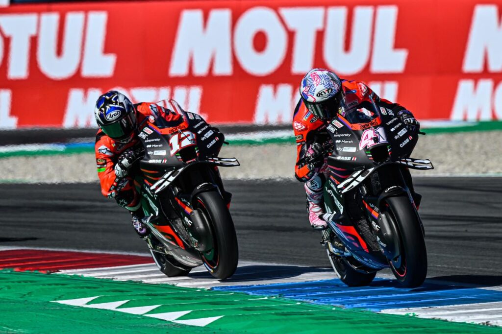 MotoGP : Aprilia, les chiffres d’une saison 2022 historique aprilia-espargaro-vinales-motogp