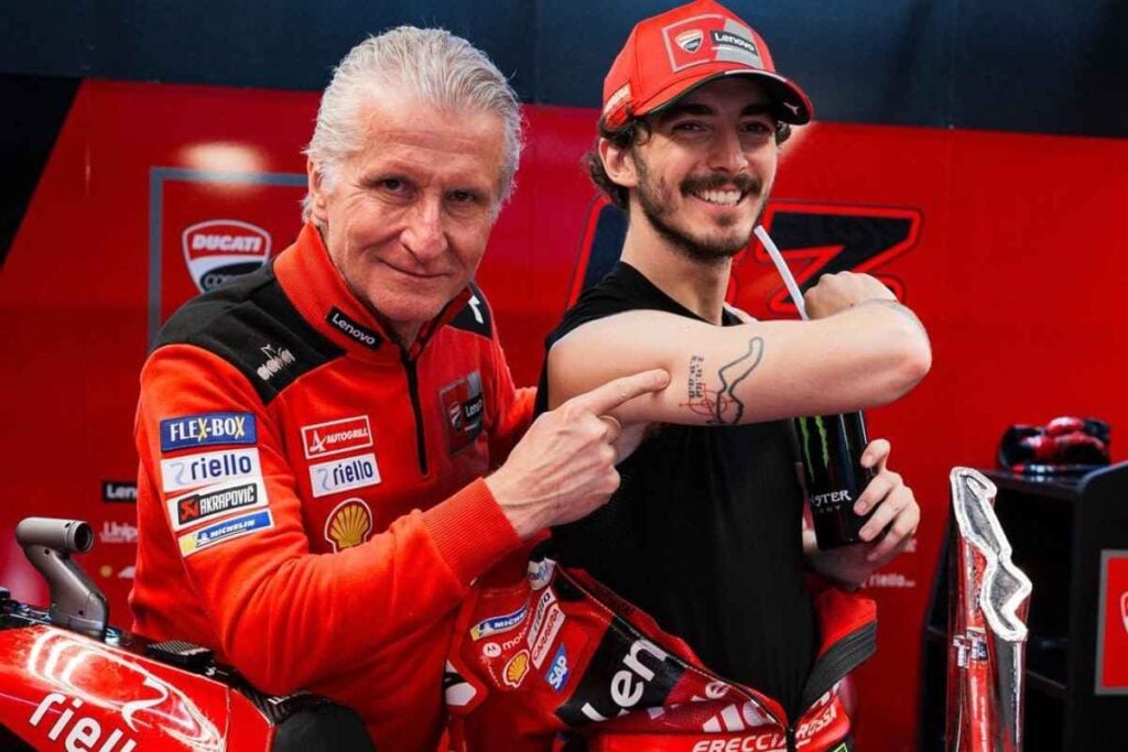Pecco Bagnaia Paolo Ciabatti MotoGP Ducati
