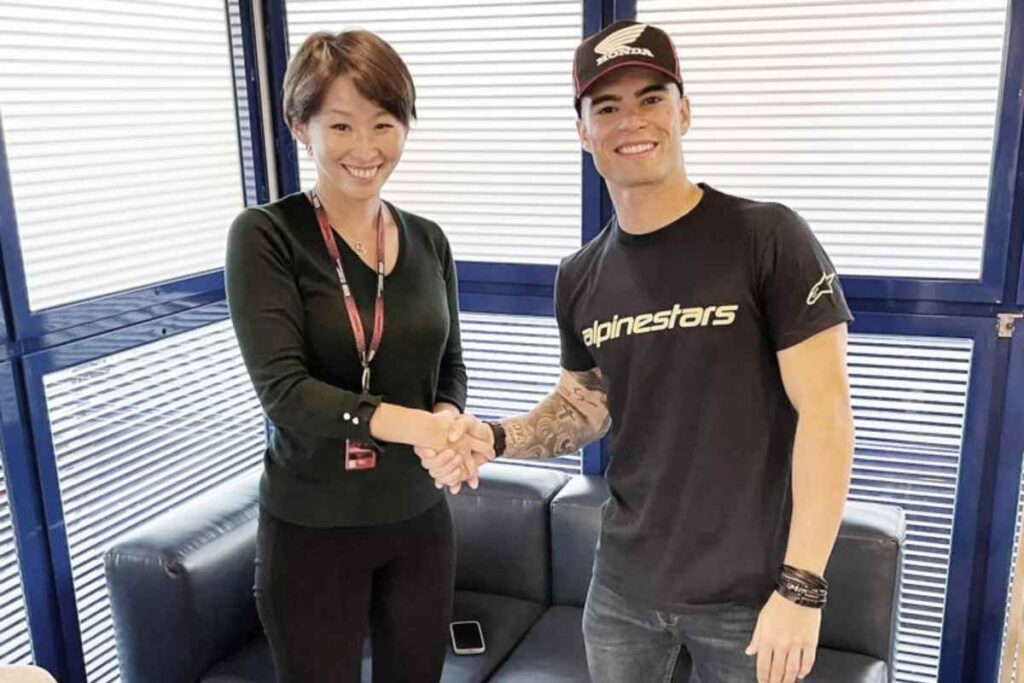 Midori Moriwaki Eric Granado Superbike