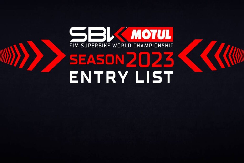 Entry List Superbike 2023