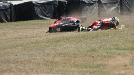 bautista crash, superbike