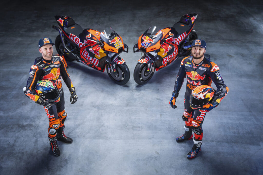 MotoGP : KTM prépare 2023, voici les RC16 de Binder et Miller MotoGP: KTM forbereder sig til 2023, her er RC16'erne fra Binder og Miller