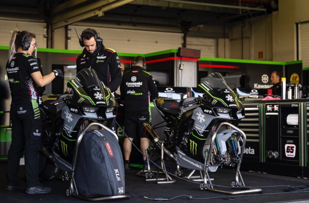 Superbike-Test Portimao, 13.30 Uhr Toprak-Rea-Challenge auf der Piste Jonathan Rea, Superbike