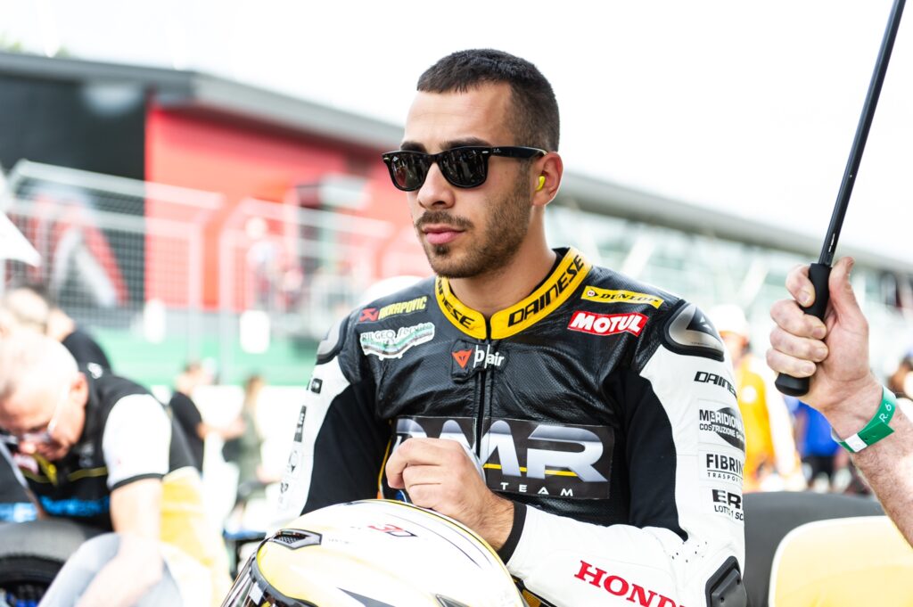 Agostino Santoro, le Campanien du CIV Superbike “Je compte beaucoup sur Honda” Agostino Santoro, CIV Superbike