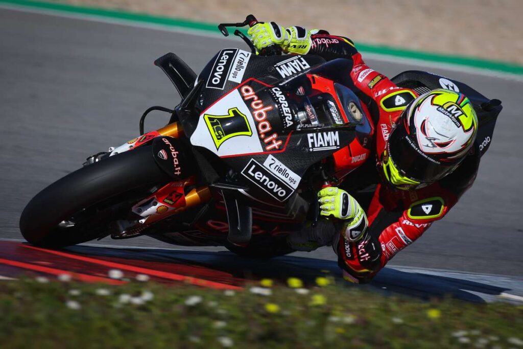 Alvaro Bautista Superbike Test Portimao