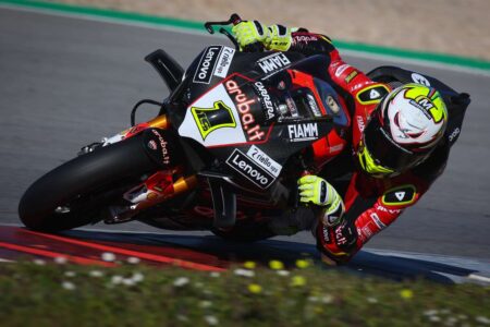 Alvaro Bautista Superbike Test Portimao