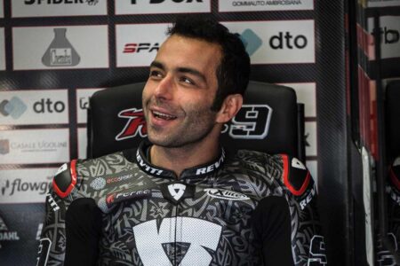 Danilo Petrucci Test Superbike Portimao