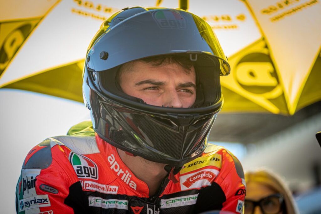 Doriano Vietti Ramus “Meilleur rookie du CIV SBK, j’espérais un prix” Doriano Vietti Ramus