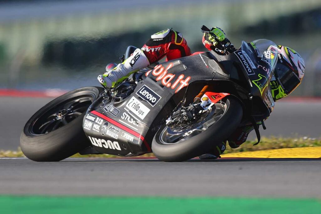Superbike-Test Portimao, Wertung Tag 2: Bautista stellt Rekord auf, aber Rea ist da Alvaro Bautista test Superbike Portimao
