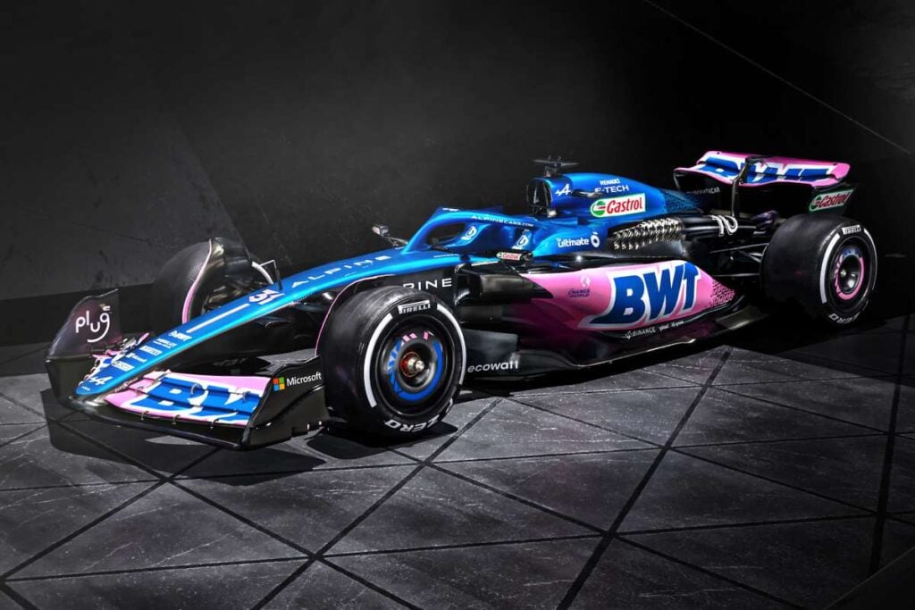 Alpine A423 F1 presentazione