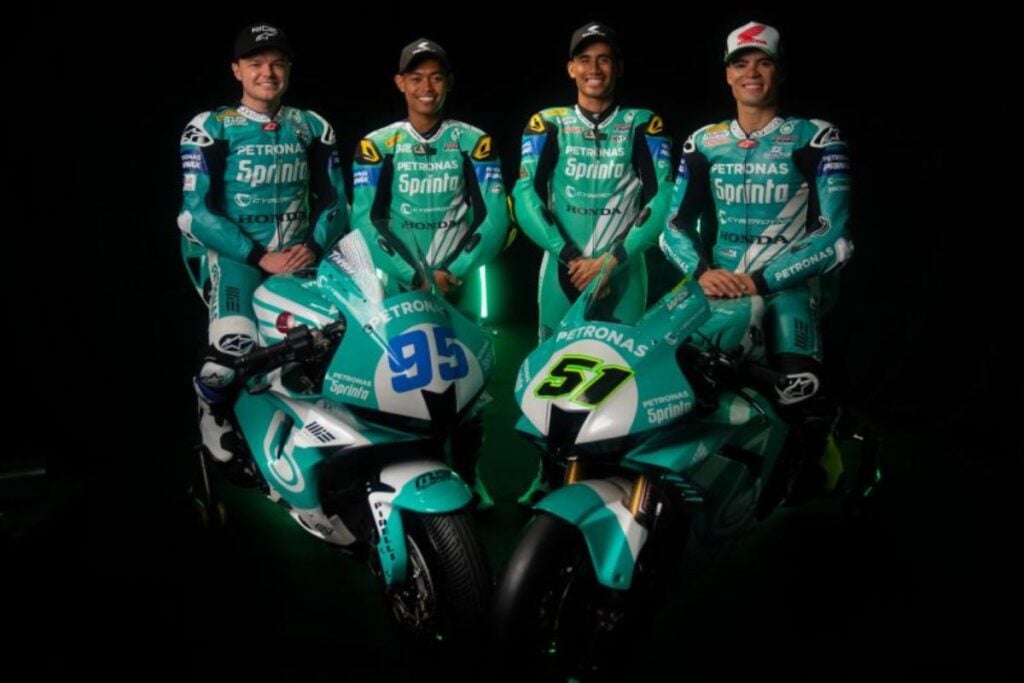 Superbike, Petronas nouveau sponsor titre de l’équipe MIE Honda : c’est officiel Team Petronas MIE Honda Superbike Supersport