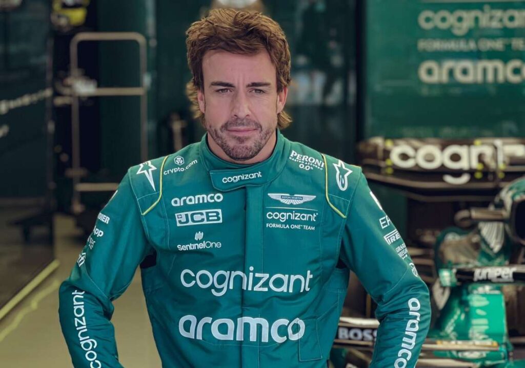 Fernando Alonso Aston Martin Ferrari F1 2023