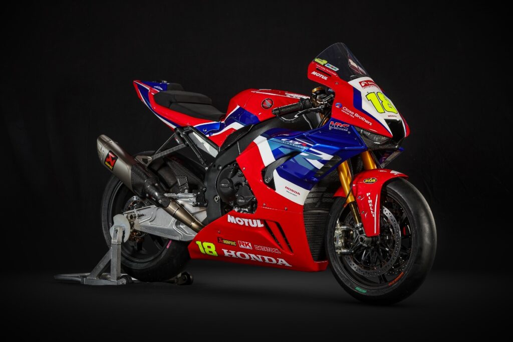 Honda Racing UK memperkenalkan CBR untuk British Superbike 2023 Honda Racing UK svela le CBR per il British Superbike 2023