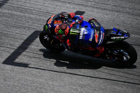 MotoGP, Fabio Quartararo con la Yamaha M1 2023