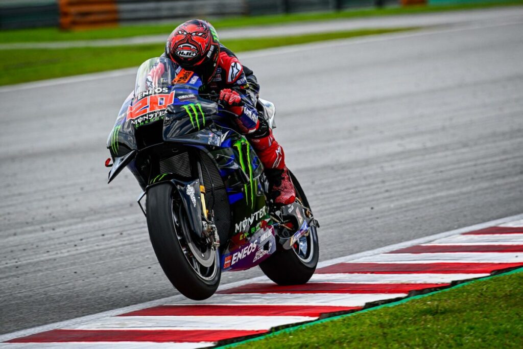 MotoGP, Quartararo n’en dit pas trop sur le moteur ’23 “Ce n’est que le premier jour” quartararo sepang day-1, motogp