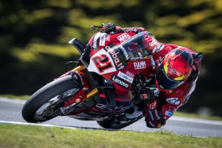 Michael Ruben Rinaldi Test Superbike Phillip Island