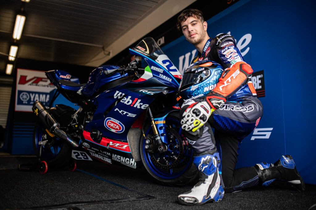 Supersport: Nicholas Spinelli „Wunderschönes Debüt, aber ich bin nicht sauer“ Nicholas Spinelli, Supersport, Yamaha