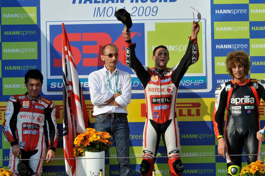 Michel Fabrizio garçon d’autrefois “Aujourd’hui tant de cinéma, peu de substance” Michel Fabrizio, vittoria ad Imola