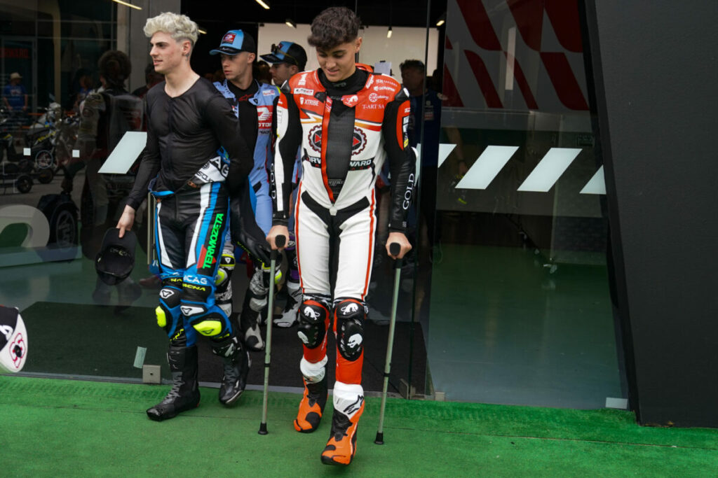 Moto2 Portimao, Test 2: Acosta vs Dixon, Escrig est le 3° forfait alex-escrig-moto2-portimao