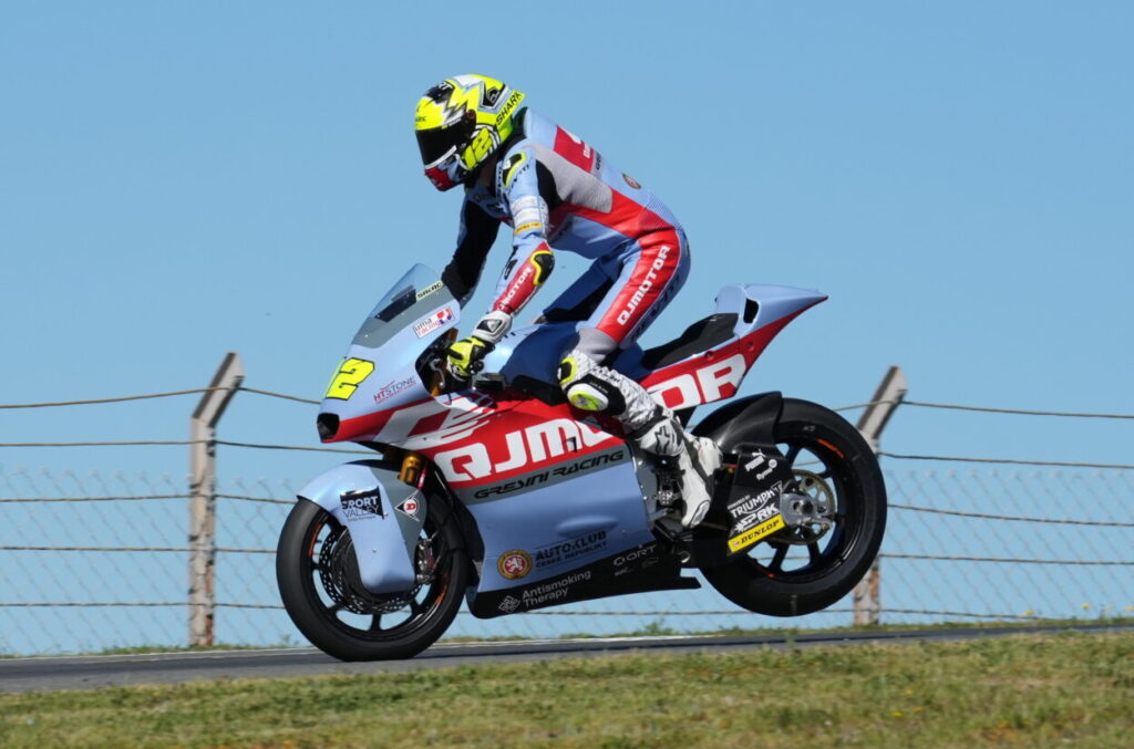 Moto2 Portimao : super Filip Salac, voici la première pole position ! Moto2 Portimao: super Filip Salac, tady je první pole position!