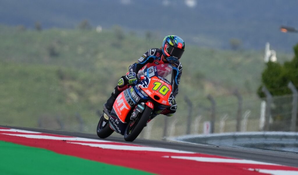 Moto3 Portimao, Essais 1 : on commence avec Moreira, un trio italien au sol diogo-moreira-moto3-portimao-fp1