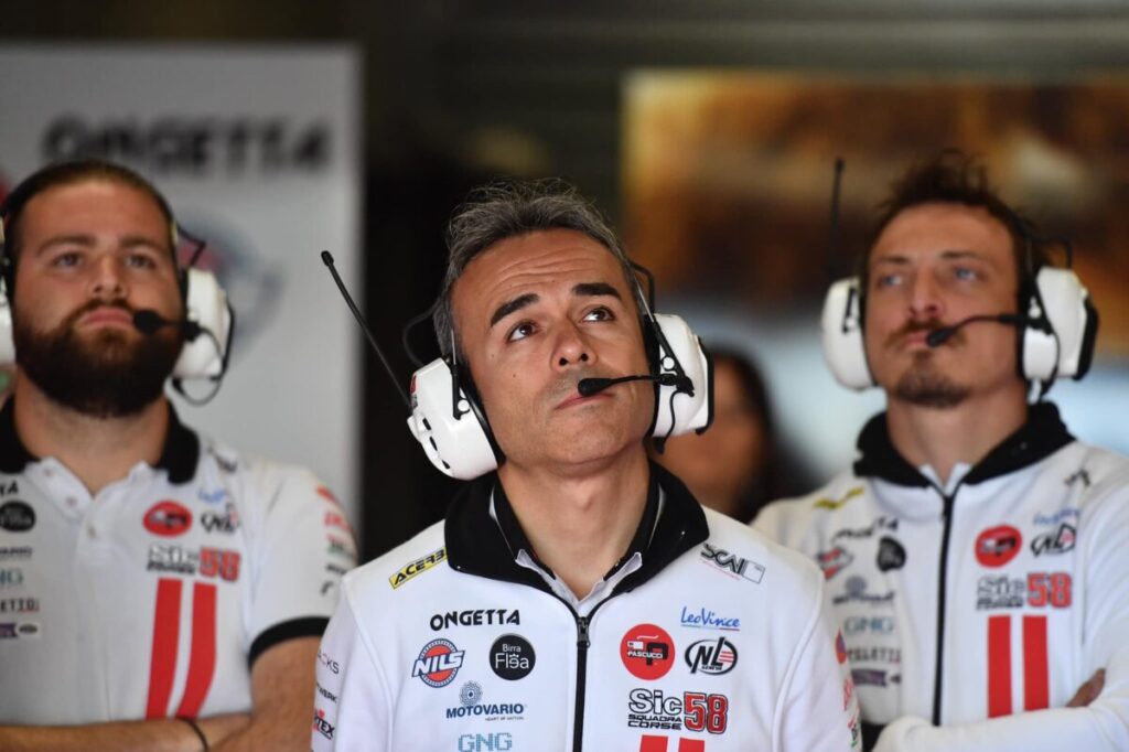 Moto3: Riccardo Rossi menaikkan standar, SIC58 bisa bermain besar Marco Grana, Sic58, Misano