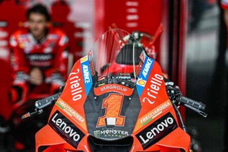 MotoGP, la Ducati 2023 di Pecco Bagnaia