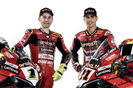 Michael Rinaldi Alvaro Bautista Ducati Superbike