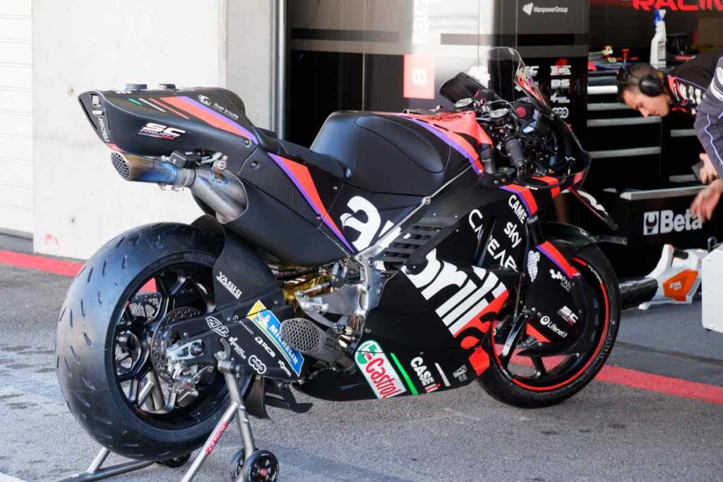 MotoGP, Aprilia Evolution: Aerodynamik, Rahmen und Motorpuzzle MotoGP, Aprilia RS-GP23