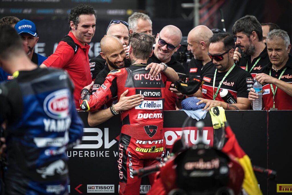 Superbike, die Weltrangliste nach dem Lauf in Indonesien Alvaro Bautista, Ducati