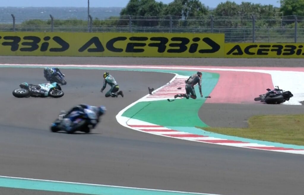 Frissons Superbike: de Baz à Granado, combien de dégâts à Mandalika Superbike, Mandalika