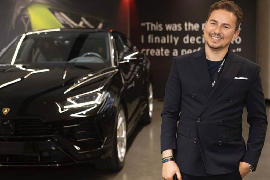 Jorge Lorenzo kauft einen weiteren Lamborghini: „Der extremste Sportwagen“ Jorge Lorenzo con la Lamborghini Urus S